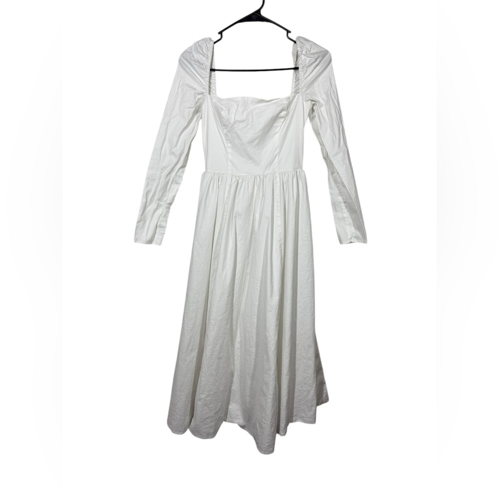 Reformation Elly Square Neck Midi Dress Size 0 - image 3